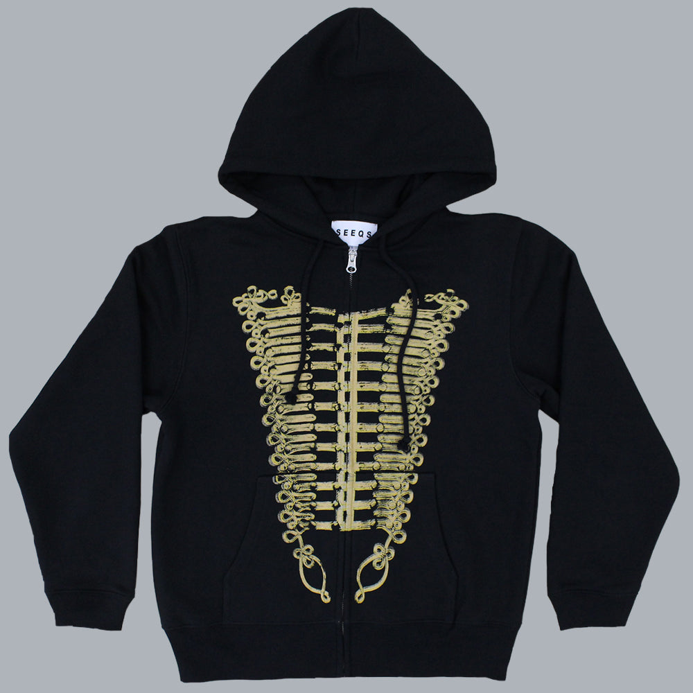 SEEQS Napoleon Hoodie Black