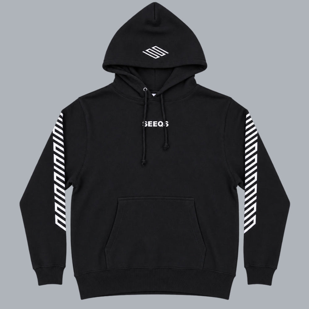 SEEQS Logo Hoodie Black