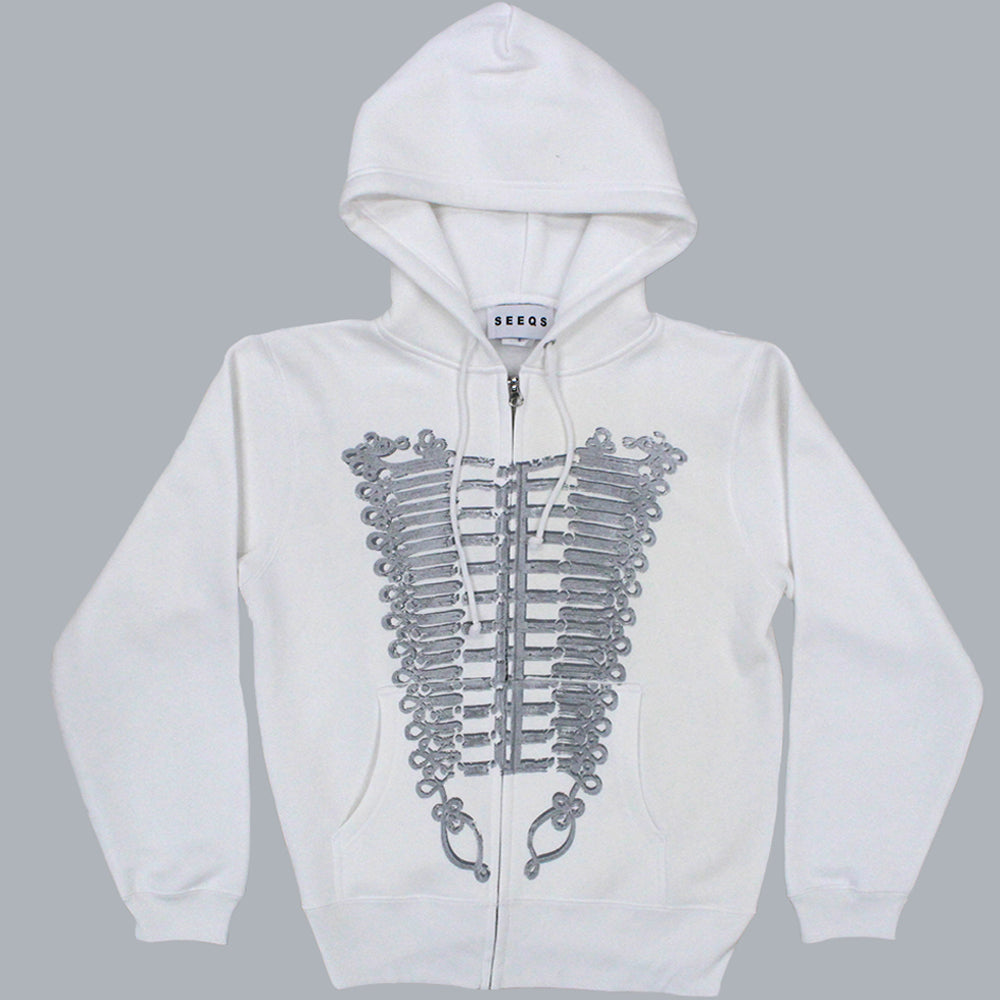 SEEQS Napoleon Hoodie White