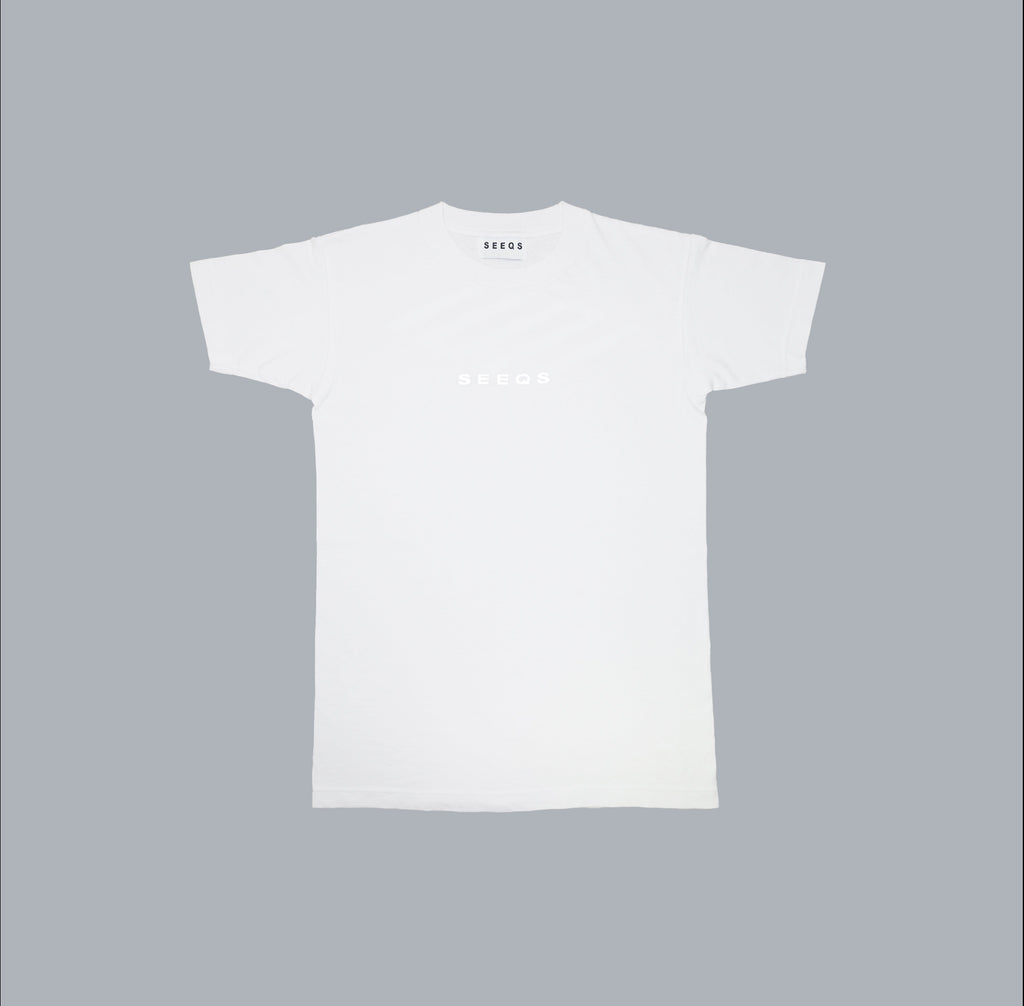 SEEQS "MONOCHROME" WHITE T-Shirt