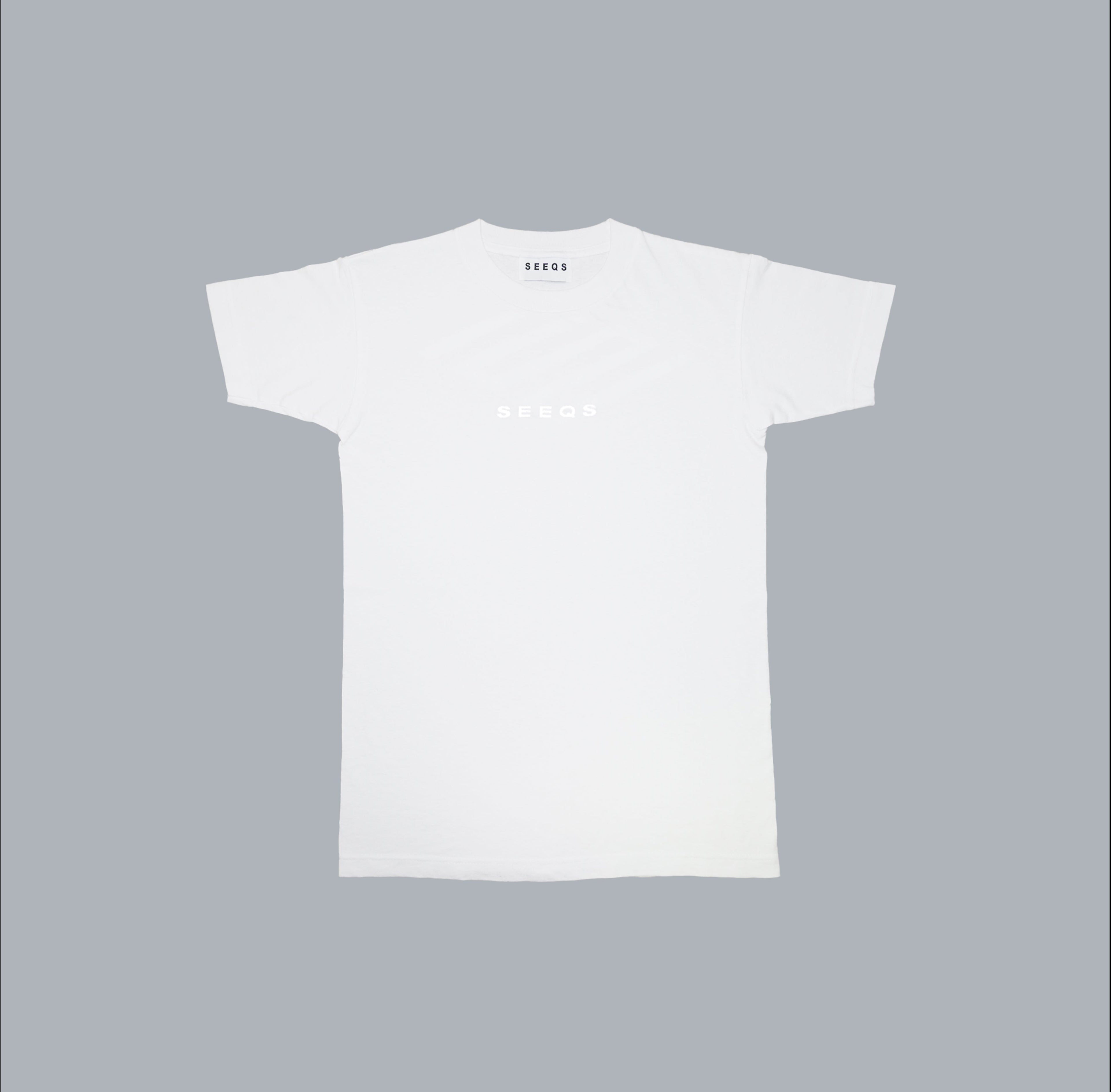 SEEQS "MONOCHROME" WHITE T-Shirt