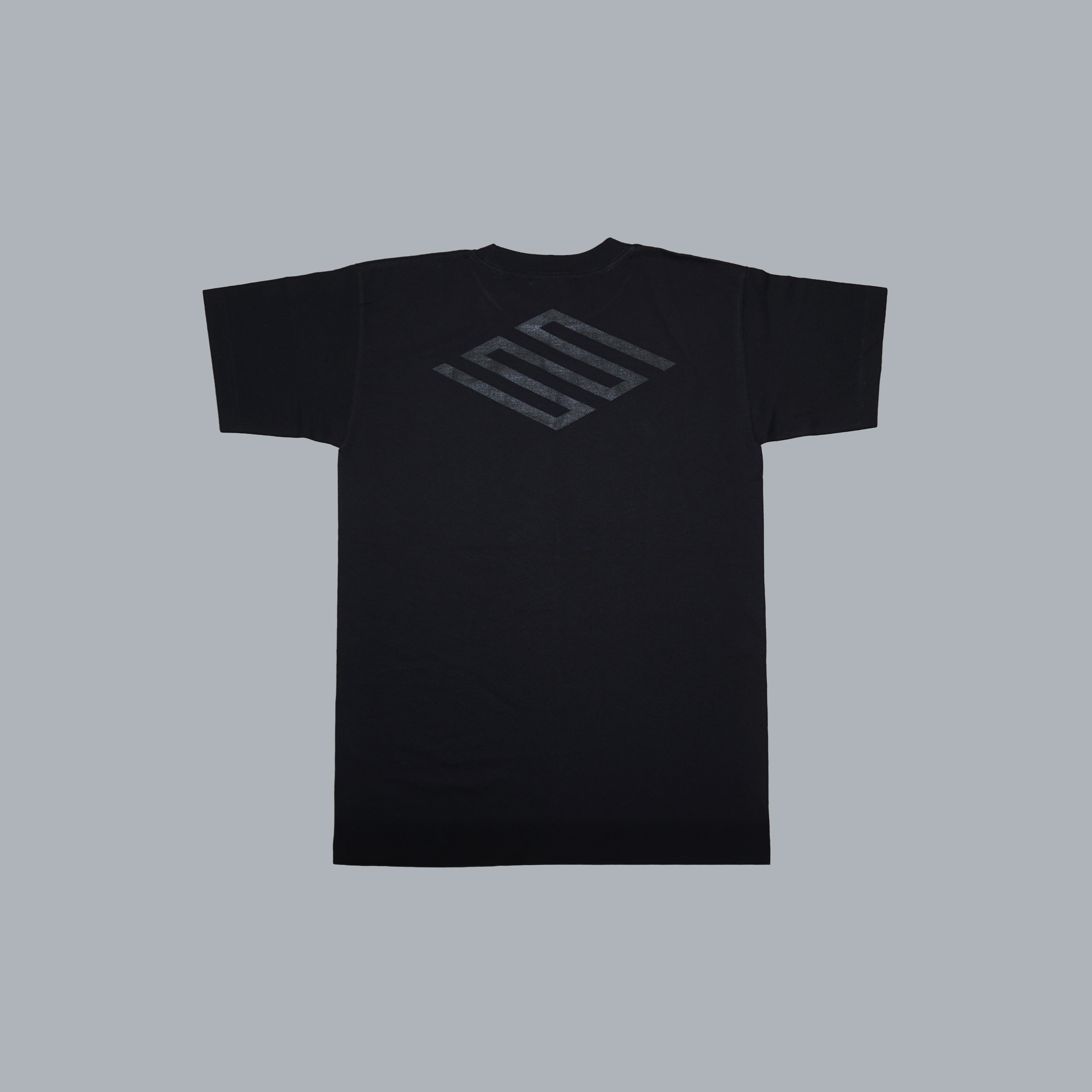 SEEQS "MONOCHROME" BLACK T-Shirt
