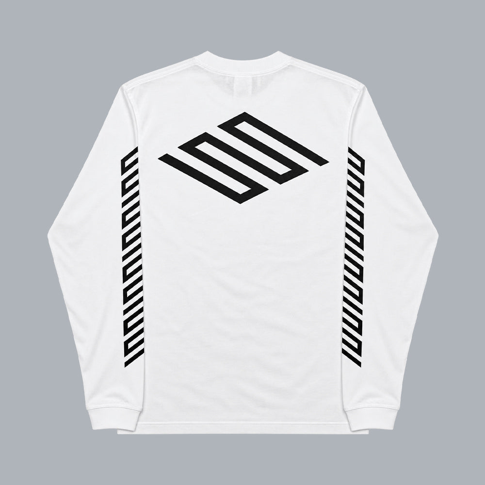 SEEQS Logo LongSleeve White