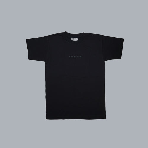 SEEQS "MONOCHROME" BLACK T-Shirt