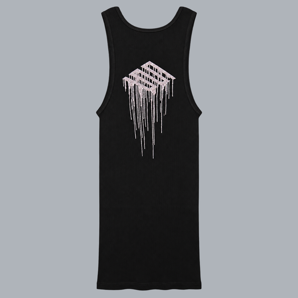 SEEQS Dripping Logo Tank Top